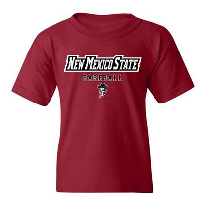 NMSU - NCAA Baseball : Dane Woodcook - Classic Shersey Youth T-Shirt