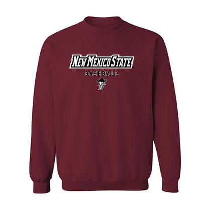 NMSU - NCAA Baseball : Dylan Weekly - Classic Shersey Crewneck Sweatshirt-0