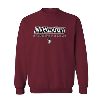 NMSU - NCAA Women's Swimming & Diving : Megan Ono - Classic Shersey Crewneck Sweatshirt-0