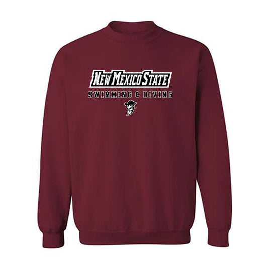 NMSU - NCAA Women's Swimming & Diving : Megan Ono - Classic Shersey Crewneck Sweatshirt-0