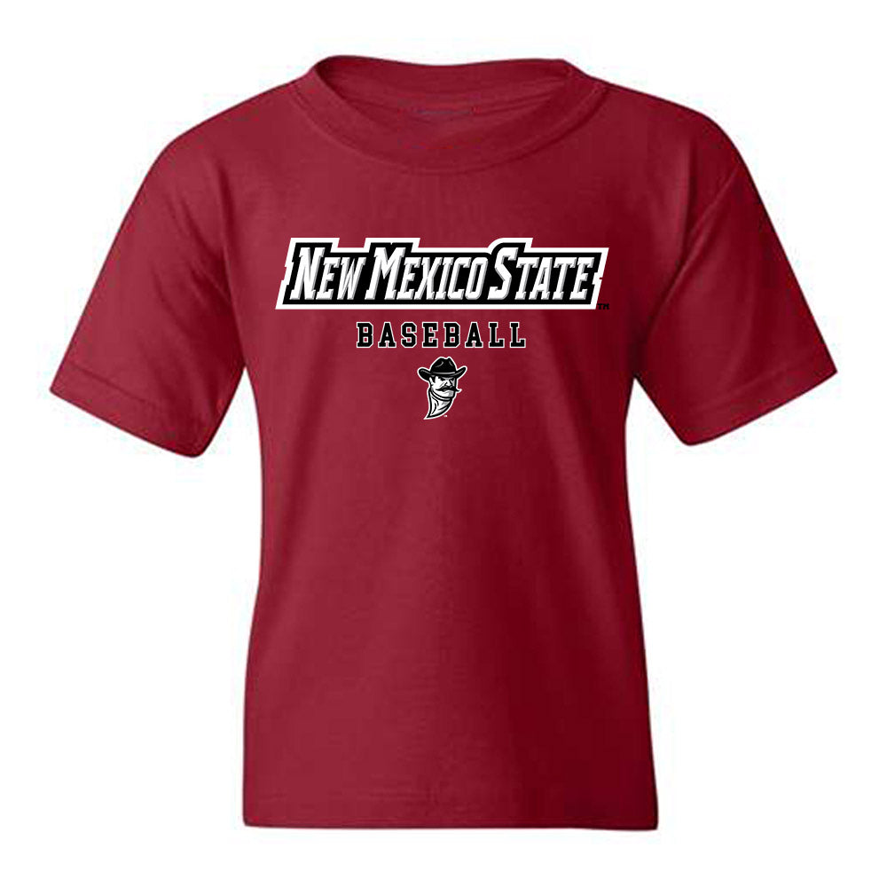 NMSU - NCAA Baseball : Dylan Weekly - Classic Shersey Youth T-Shirt-0