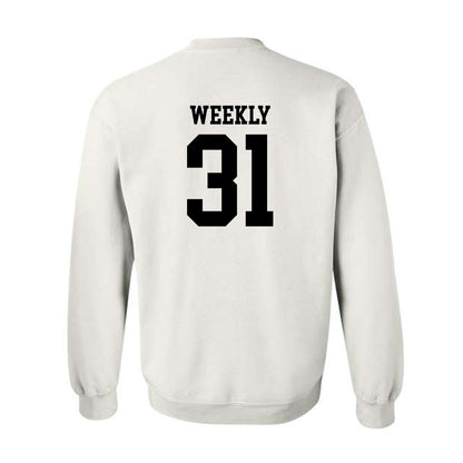NMSU - NCAA Baseball : Dylan Weekly - Classic Shersey Crewneck Sweatshirt-1
