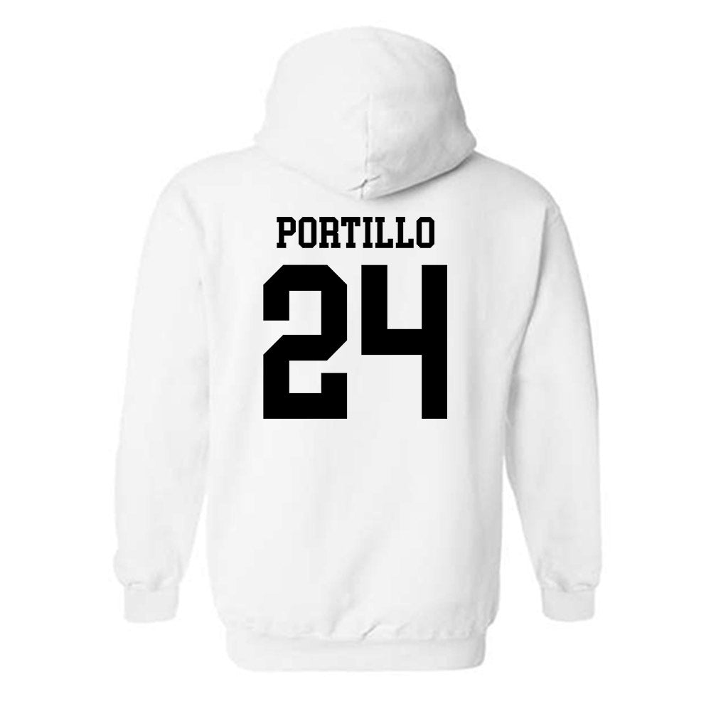 NMSU - NCAA Women's Soccer : Daniela Portillo - Classic Shersey Hooded Sweatshirt-1