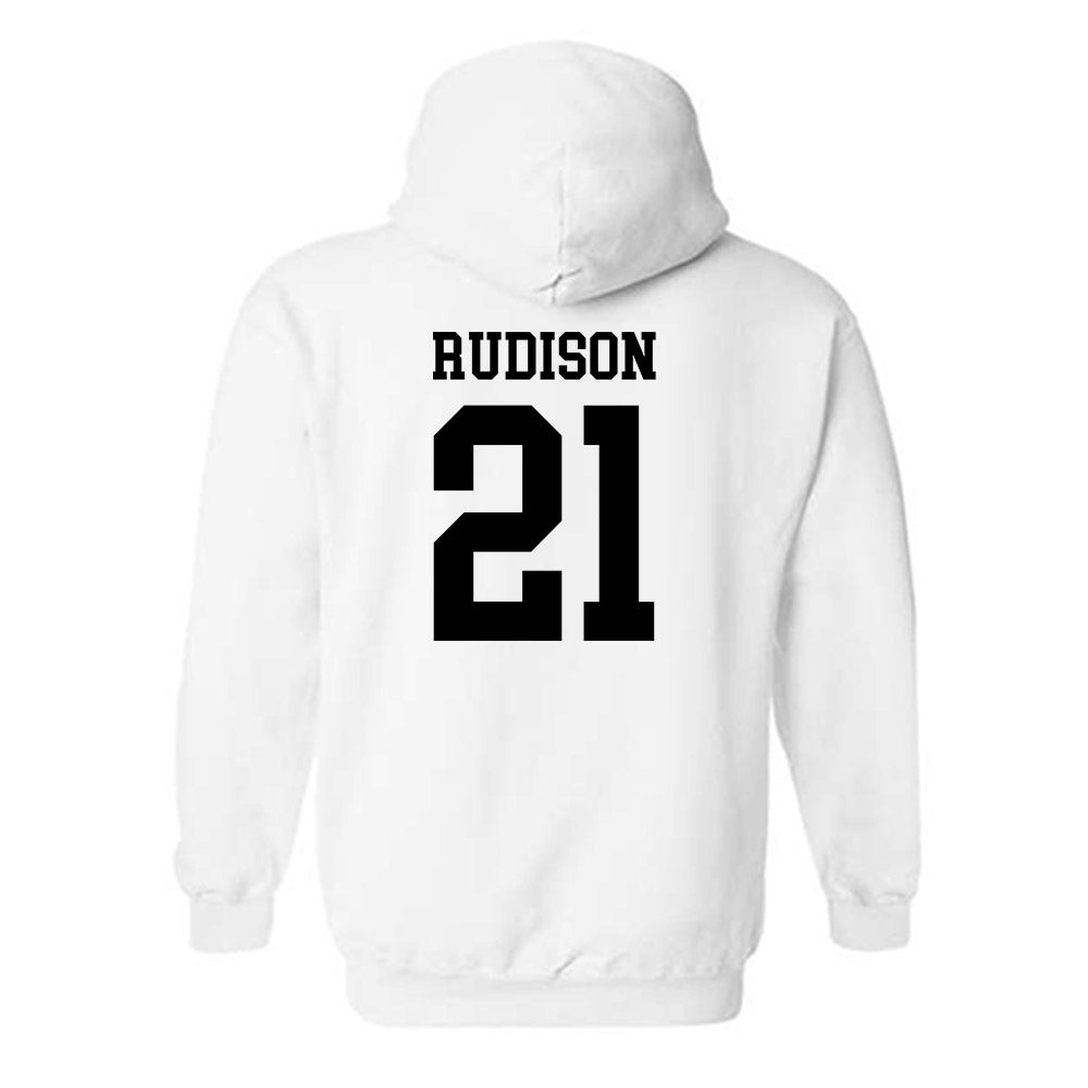 NMSU - NCAA Football : Isaiah Rudison - Classic Shersey Hooded Sweatshirt-1
