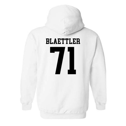 NMSU - NCAA Football : Evan Blaettler - Classic Shersey Hooded Sweatshirt-1