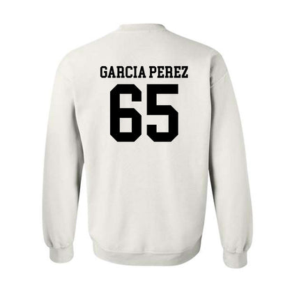 NMSU - NCAA Football : Isaiah Garcia Perez - Classic Shersey Crewneck Sweatshirt-1