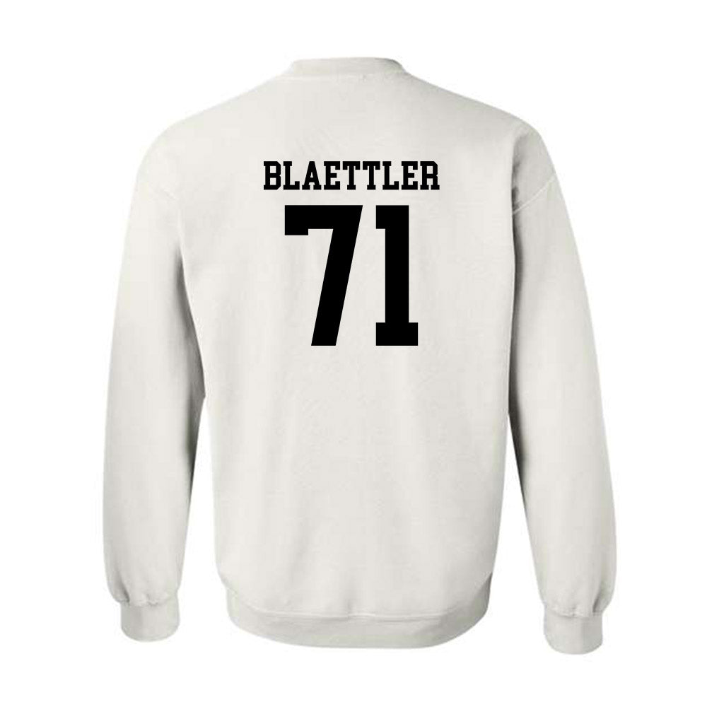 NMSU - NCAA Football : Evan Blaettler - Classic Shersey Crewneck Sweatshirt-1