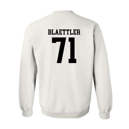 NMSU - NCAA Football : Evan Blaettler - Classic Shersey Crewneck Sweatshirt-1