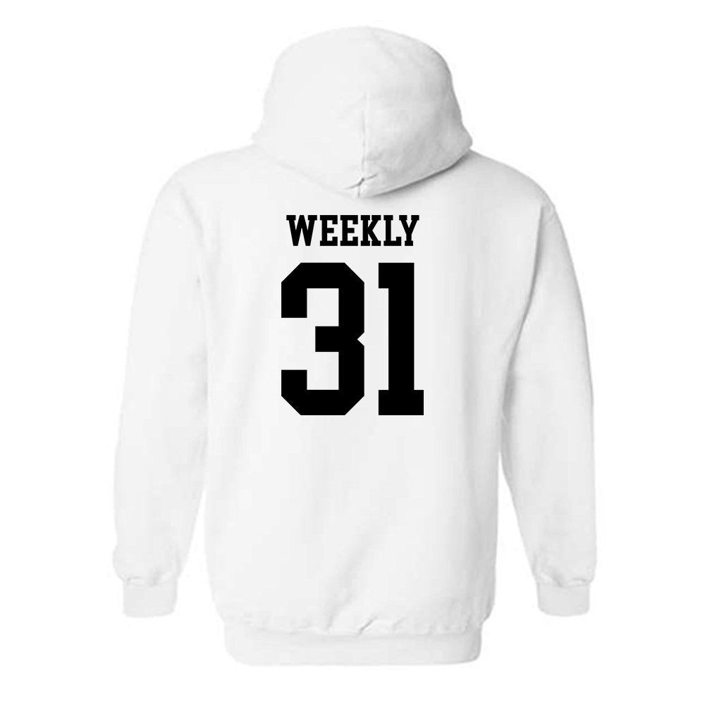NMSU - NCAA Baseball : Dylan Weekly - Classic Shersey Hooded Sweatshirt-1