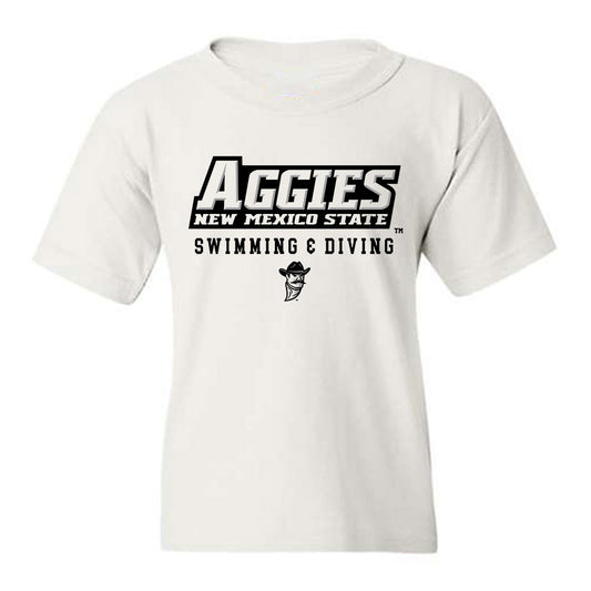 NMSU - NCAA Women's Swimming & Diving : Megan Ono - Classic Shersey Youth T-Shirt-0