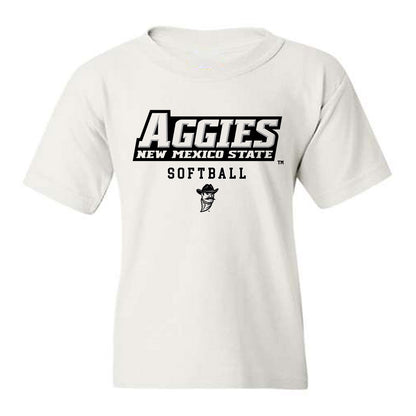 NMSU - NCAA Softball : Destiny Perez - Classic Shersey Youth T-Shirt-0