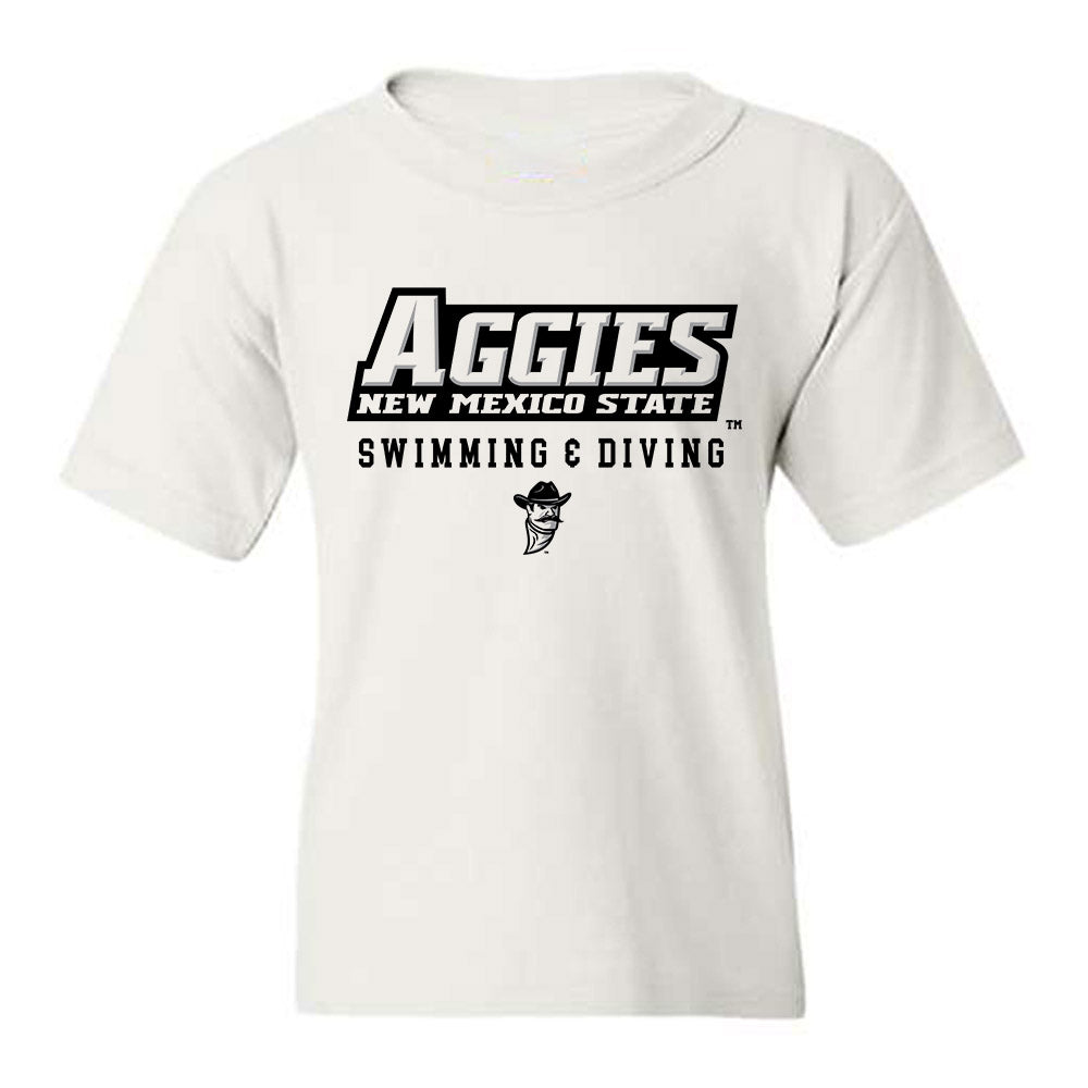NMSU - NCAA Women's Swimming & Diving : Estel Galo - Classic Shersey Youth T-Shirt-0