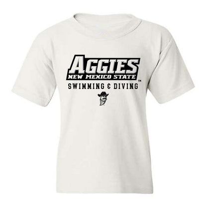 NMSU - NCAA Women's Swimming & Diving : Estel Galo - Classic Shersey Youth T-Shirt-0