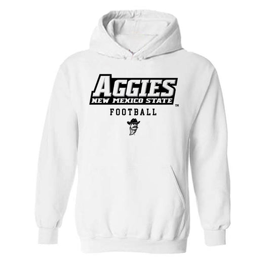 NMSU - NCAA Football : Javon Gillespie - Classic Shersey Hooded Sweatshirt-0