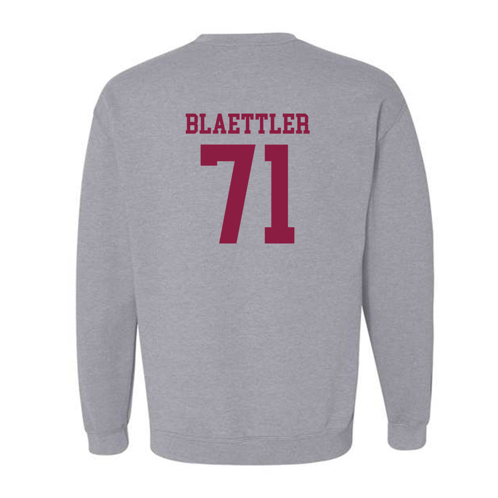NMSU - NCAA Football : Evan Blaettler - Classic Shersey Crewneck Sweatshirt-1