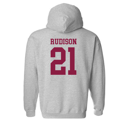 NMSU - NCAA Football : Isaiah Rudison - Classic Shersey Hooded Sweatshirt-1
