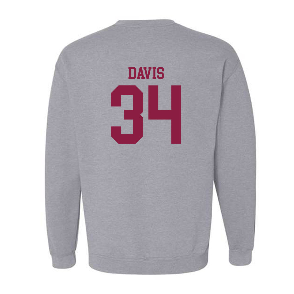 NMSU - NCAA Football : Zaiden Davis - Classic Shersey Crewneck Sweatshirt-1