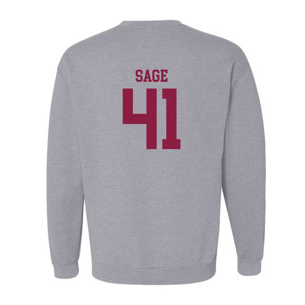 NMSU - NCAA Football : Braydyn Sage - Classic Shersey Crewneck Sweatshirt-1