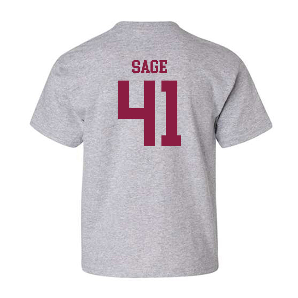 NMSU - NCAA Football : Braydyn Sage - Classic Shersey Youth T-Shirt-1