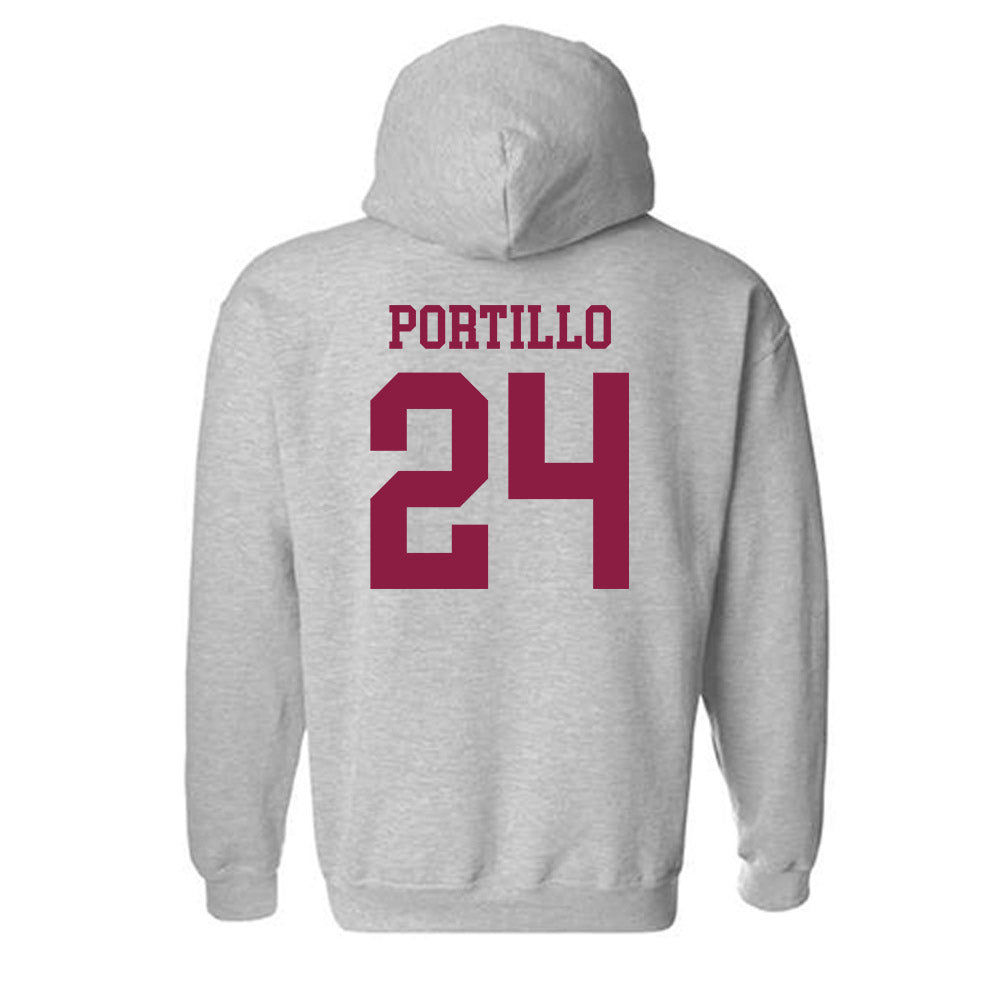 NMSU - NCAA Women's Soccer : Daniela Portillo - Classic Shersey Hooded Sweatshirt-1