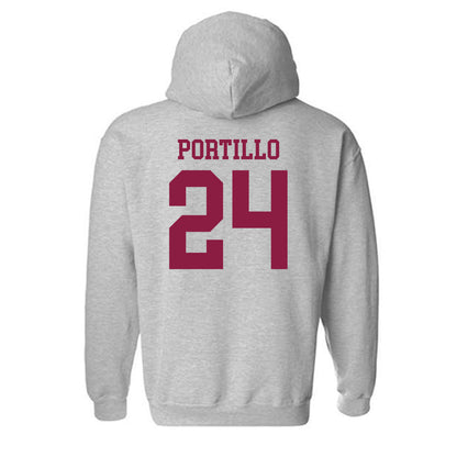 NMSU - NCAA Women's Soccer : Daniela Portillo - Classic Shersey Hooded Sweatshirt-1