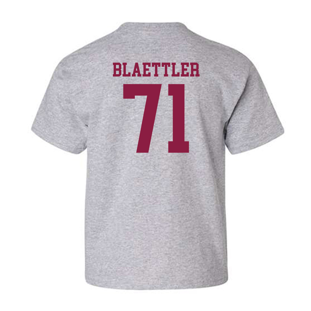 NMSU - NCAA Football : Evan Blaettler - Classic Shersey Youth T-Shirt-1