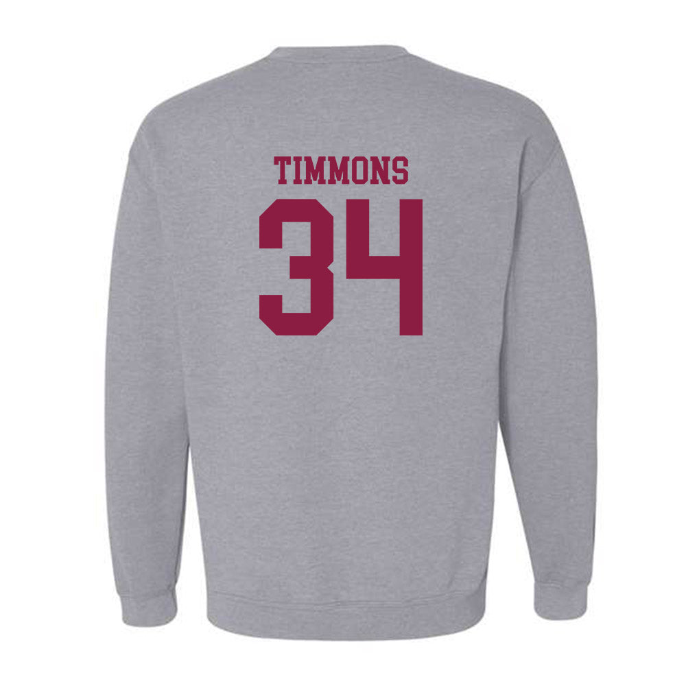 NMSU - NCAA Baseball : Carson Timmons - Classic Shersey Crewneck Sweatshirt-1