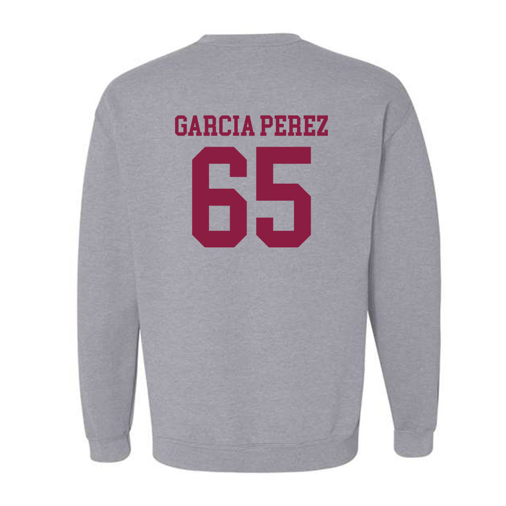 NMSU - NCAA Football : Isaiah Garcia Perez - Classic Shersey Crewneck Sweatshirt-1