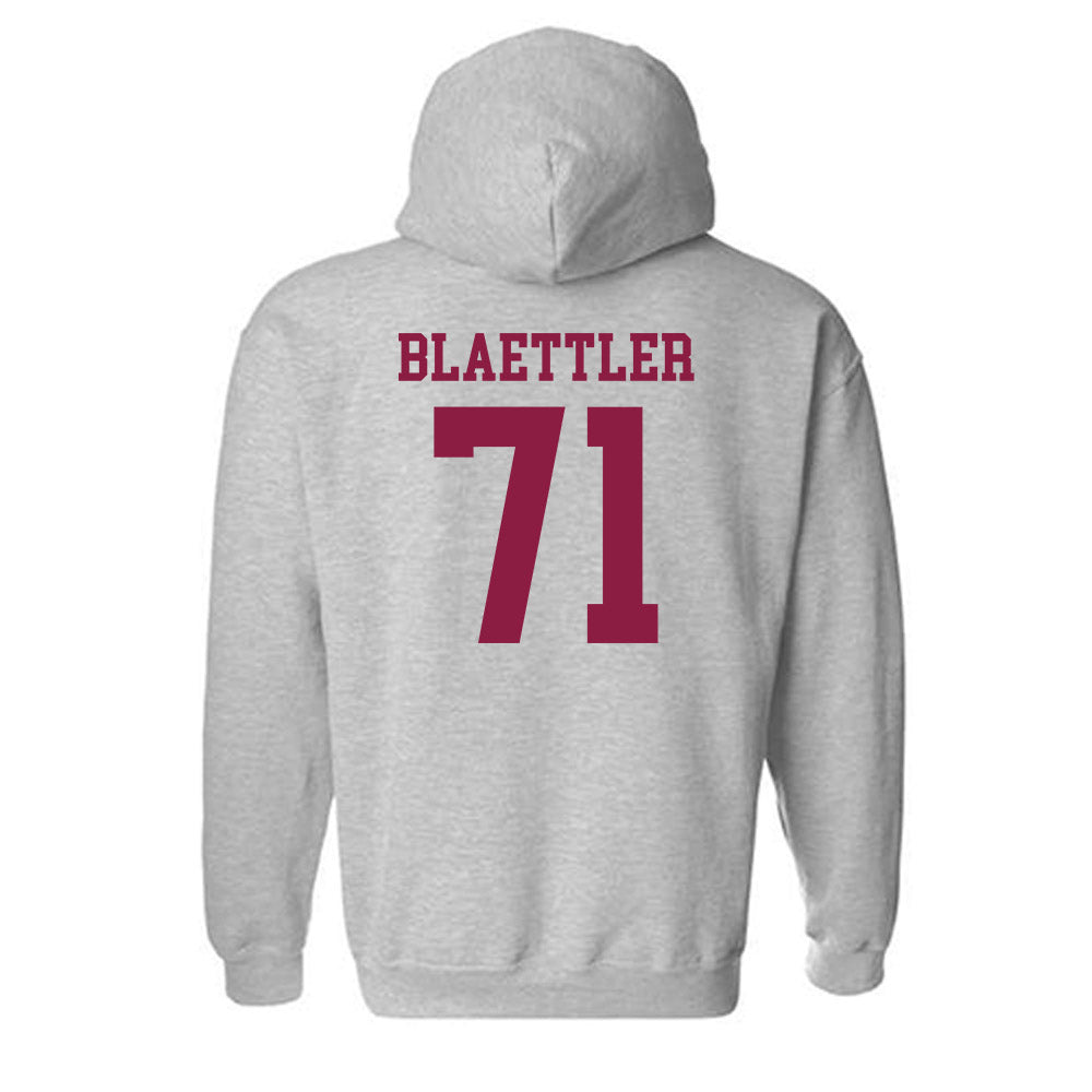 NMSU - NCAA Football : Evan Blaettler - Classic Shersey Hooded Sweatshirt-1