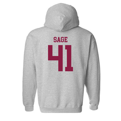 NMSU - NCAA Football : Braydyn Sage - Classic Shersey Hooded Sweatshirt-1