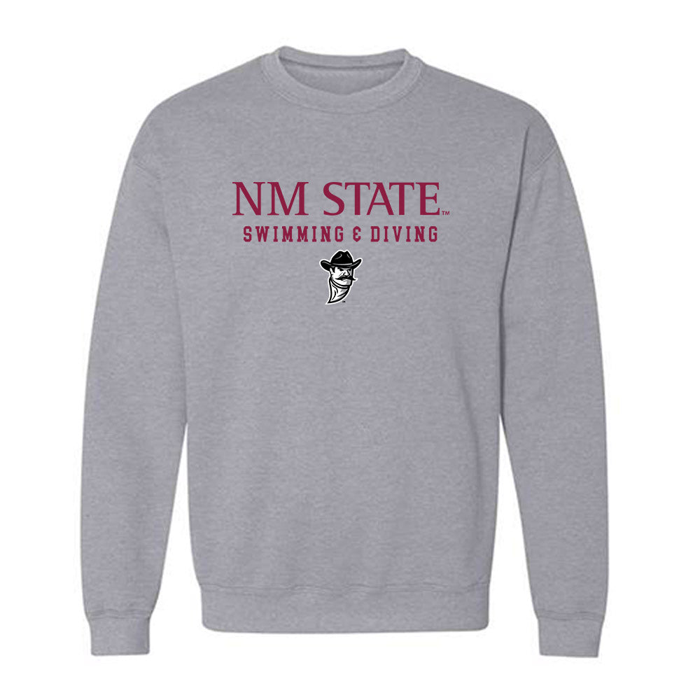 NMSU - NCAA Women's Swimming & Diving : Megan Ono - Classic Shersey Crewneck Sweatshirt-0