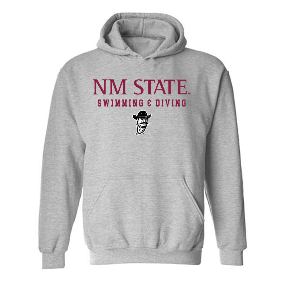 NMSU - NCAA Women's Swimming & Diving : Estel Galo - Classic Shersey Hooded Sweatshirt-0