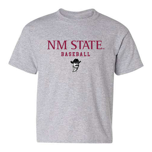 NMSU - NCAA Baseball : Noah Massey - Classic Shersey Youth T-Shirt-0