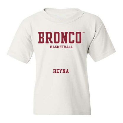 SCU - Men's Basketball Legends : Juan Reyna - Classic Fashion Shersey Youth T-Shirt-0