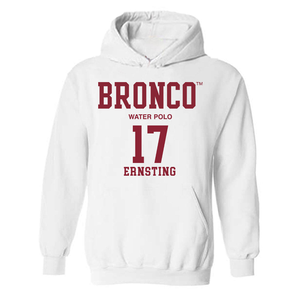 SCU - NCAA Women's Water Polo : Julia Ernsting - Classic Fashion Shersey Hooded Sweatshirt-0