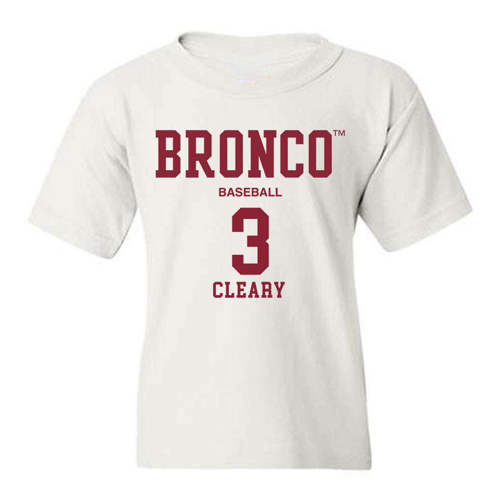 SCU - NCAA Baseball : Ben Cleary - Classic Fashion Shersey Youth T-Shirt-0
