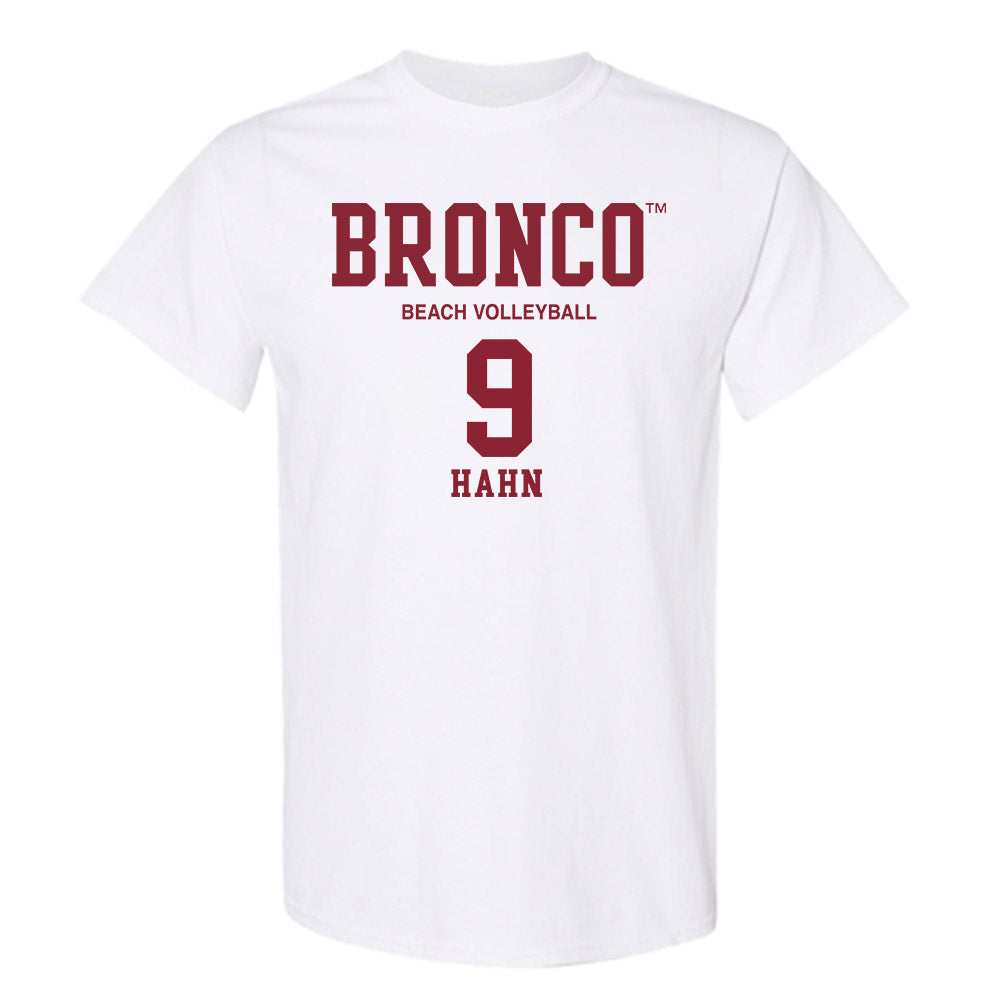 SCU - NCAA Beach Volleyball : Hayley Hahn - Classic Fashion Shersey T-Shirt-0