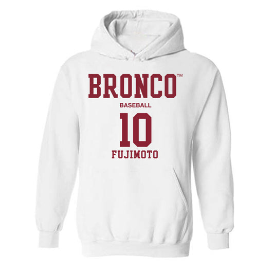 SCU - NCAA Baseball : Hunter Fujimoto - Classic Fashion Shersey Hooded Sweatshirt-0