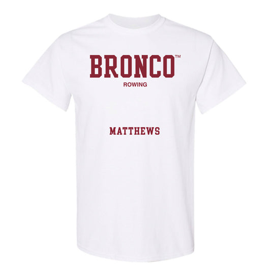 SCU - NCAA Women's Rowing : Dominique Matthews - Classic Fashion Shersey T-Shirt-0