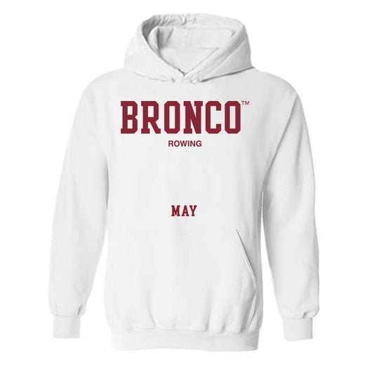 SCU - NCAA Women's Rowing : Kyra May - Classic Fashion Shersey Hooded Sweatshirt-0