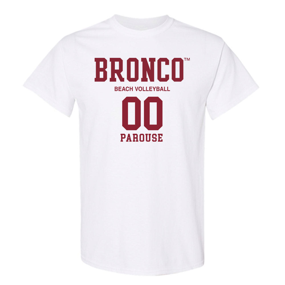 SCU - NCAA Beach Volleyball : Tyler Parouse - Classic Fashion Shersey T-Shirt-0