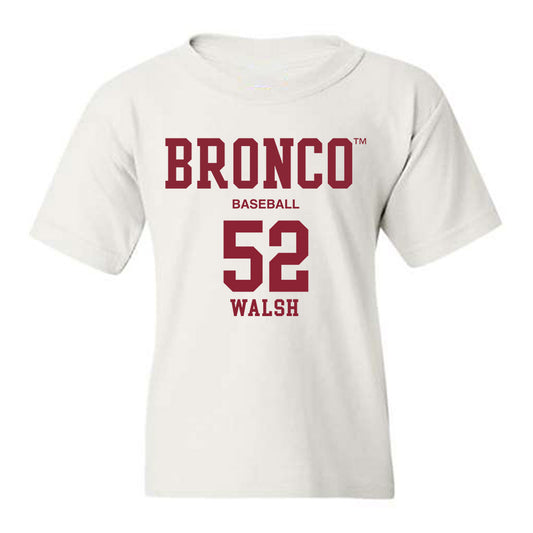 SCU - NCAA Baseball : Waylon Walsh - Classic Fashion Shersey Youth T-Shirt-0