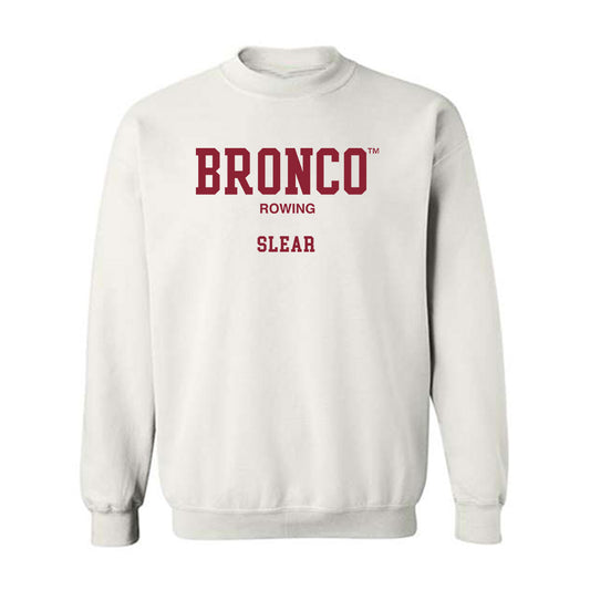 SCU - NCAA Men's Rowing : Matthew Slear - Classic Fashion Shersey Crewneck Sweatshirt-0
