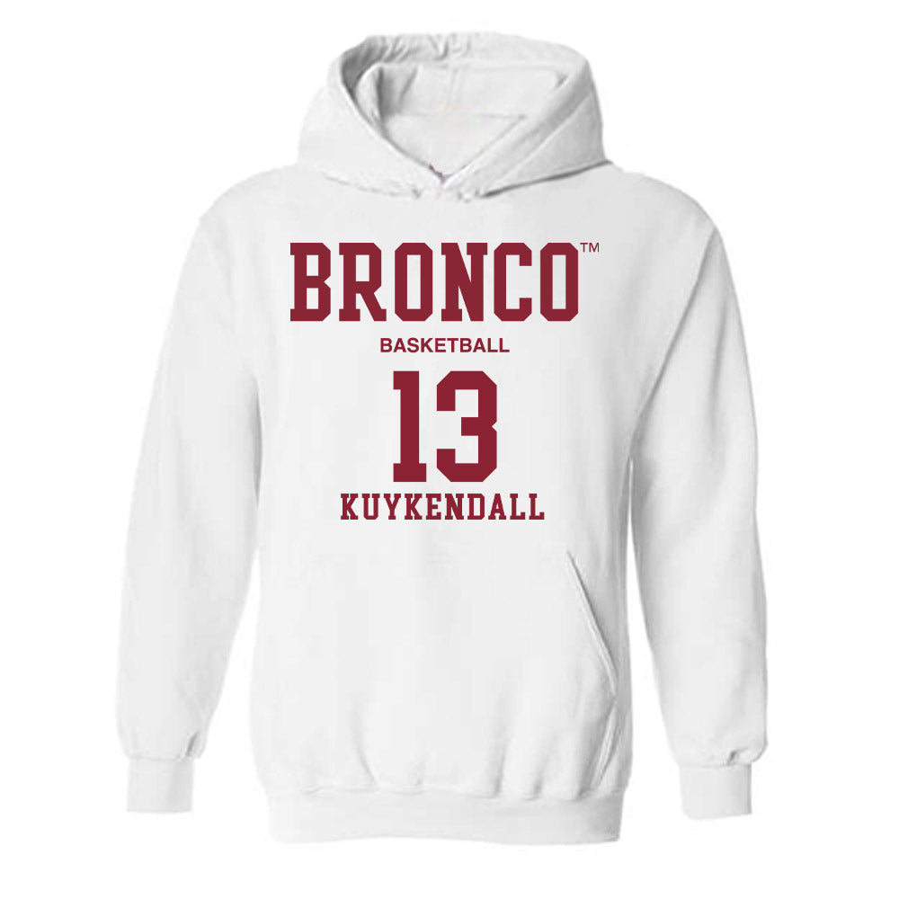 SCU - NCAA Men's Basketball : Brayde Kuykendall - Classic Fashion Shersey Hooded Sweatshirt-0