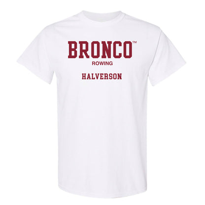 SCU - NCAA Men's Rowing : Jack Halverson - Classic Fashion Shersey T-Shirt-0
