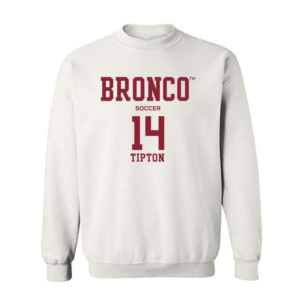 SCU - NCAA Men's Soccer : Tyler Tipton - Classic Fashion Shersey Crewneck Sweatshirt-0