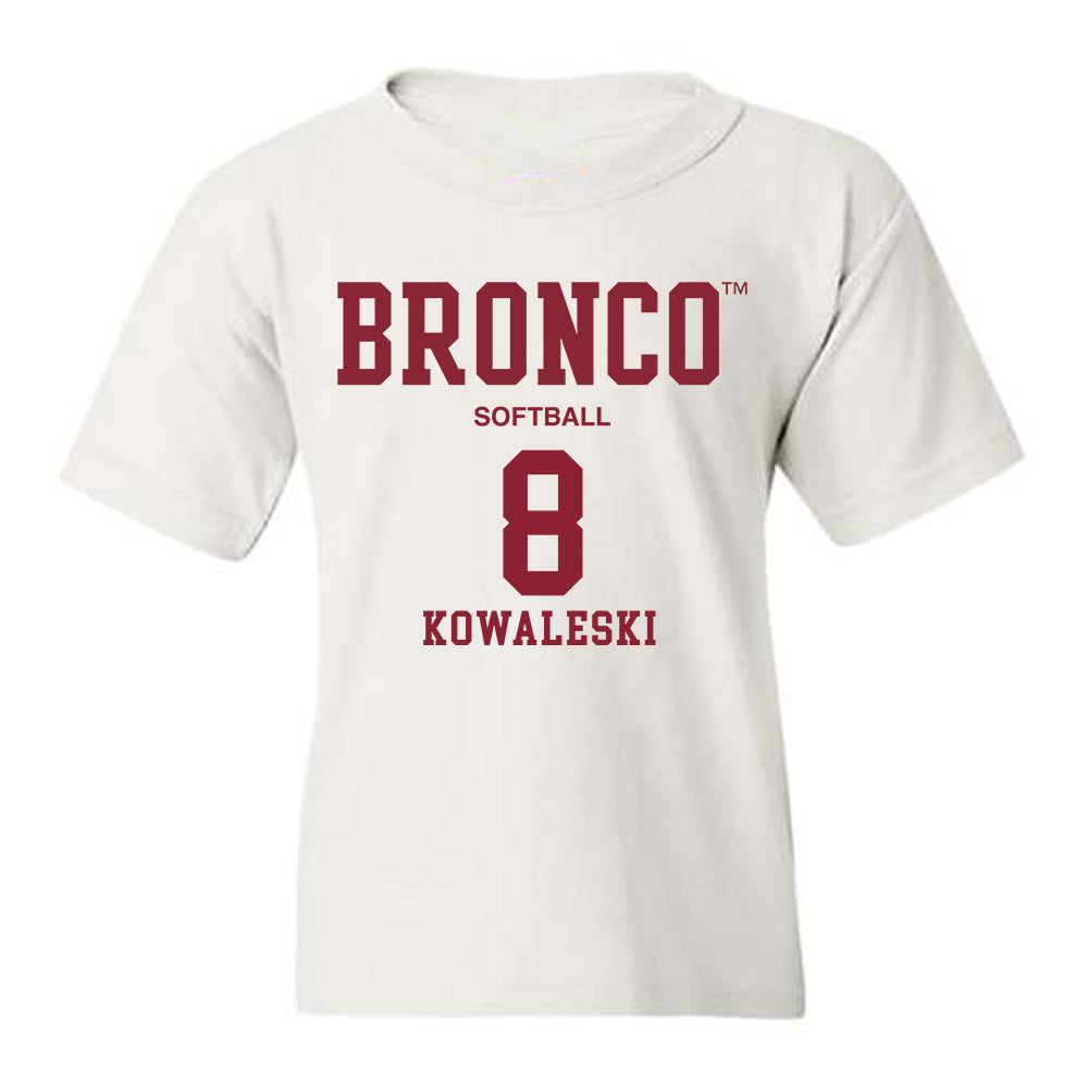 SCU - NCAA Softball : Cienna Kowaleski - Classic Fashion Shersey Youth T-Shirt-0