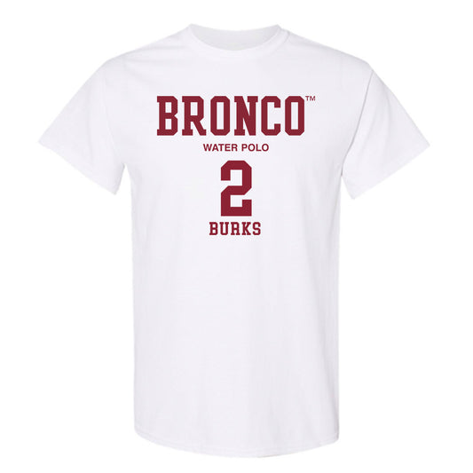 SCU - NCAA Women's Water Polo : Annika Burks - Classic Fashion Shersey T-Shirt-0