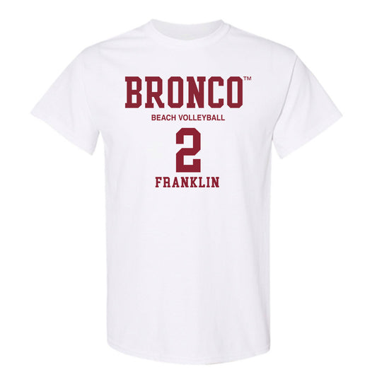 SCU - NCAA Beach Volleyball : Alex Franklin - Classic Fashion Shersey T-Shirt-0