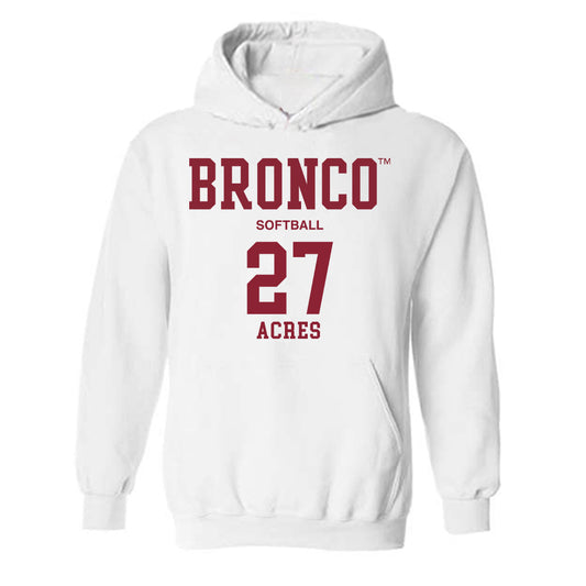 SCU - NCAA Softball : Kyla Acres - Classic Fashion Shersey Hooded Sweatshirt-0